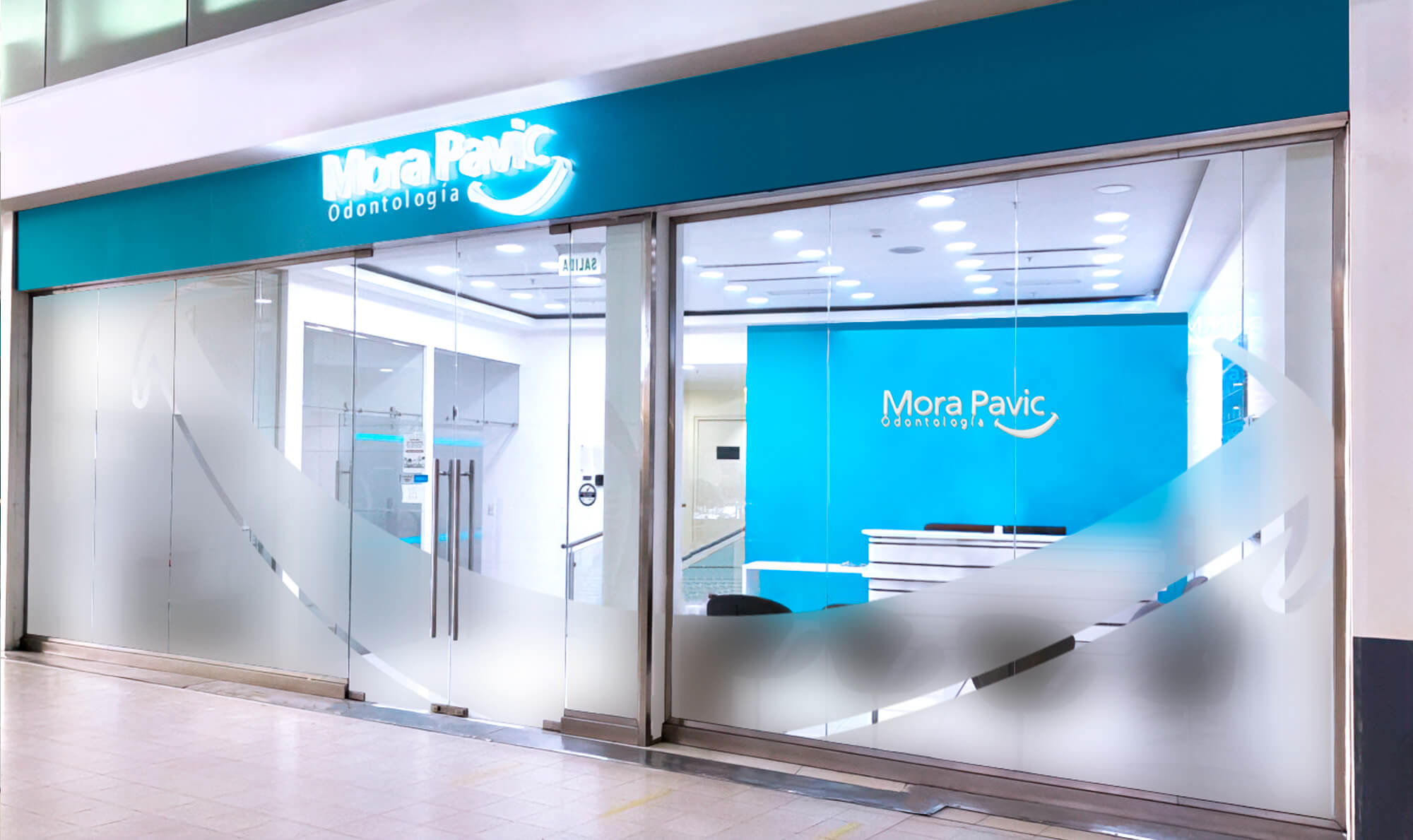 Fachada de nuestra Clínica Dental en Huechuraba